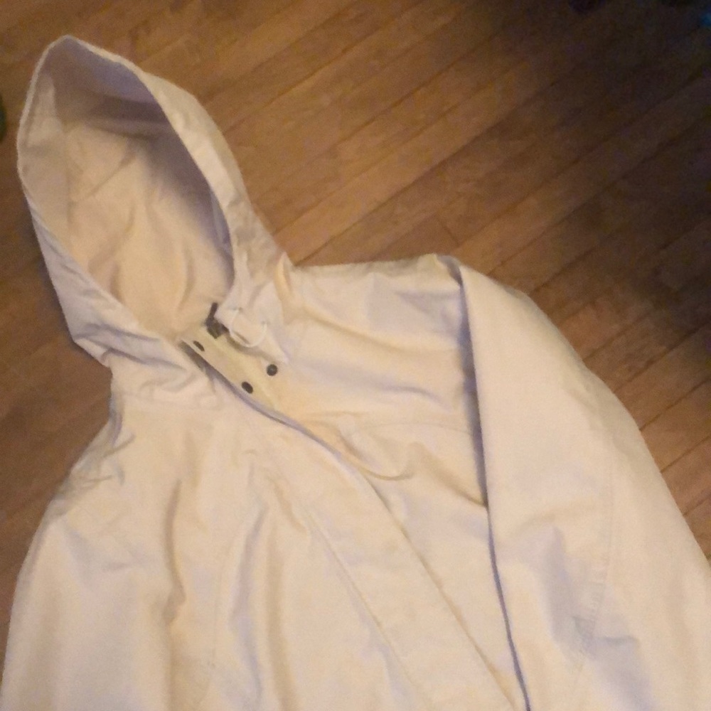 Cream Rain Jacket